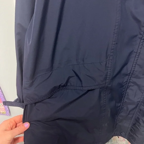 L.L. Bean Women's Outdoor Goretex Jacket - XL Dark Blue - Picture 6 of 6